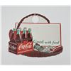 Image 1 : Coca Cola Good With Food Bottle Topper Sign