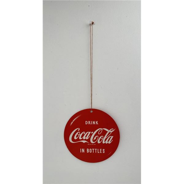 Coca Cola Fan Pull Sign