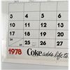 Image 2 : 1978 Coca Cola Calendar