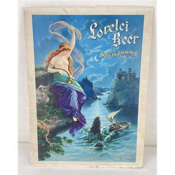 Lorelei Beer Kessler Brewing Helena Montana Sign