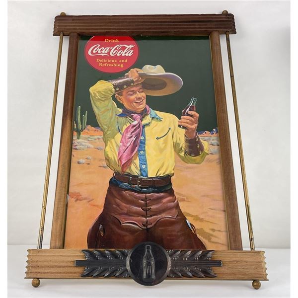 Coca Cola Cowboy Sign