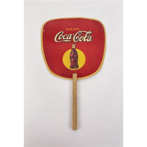 1930s Coca Cola Paper Hand Fan