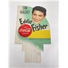 Image 1 : 1954 Coca Cola Eddie Fisher Carton Sign