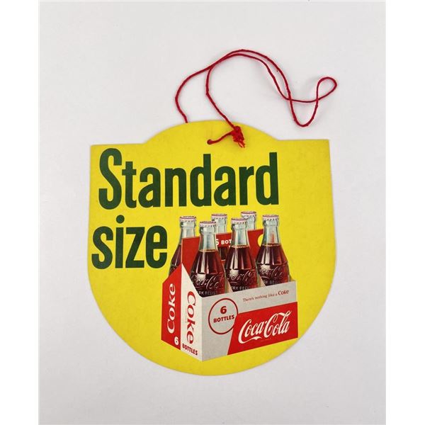 Coca Cola Standard Size Fan Pull Sign