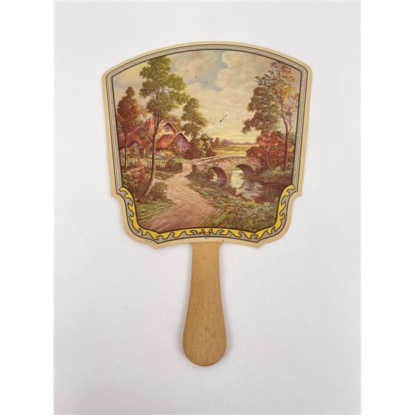 Coca Cola Paper Hand Fan North Carolina