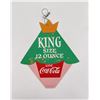 Image 1 : Coca Cola King Size Fan Pull Sign
