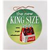 Image 1 : Coca Cola King Size Fan Pull Sign