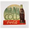 Image 2 : Coca Cola Ice Cold Fan Pull Sign