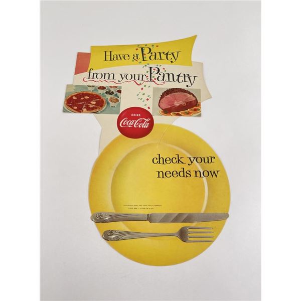Coca Cola Have a Party from your Pantry Sign