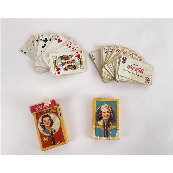 1943 Coca Cola Playing Cards