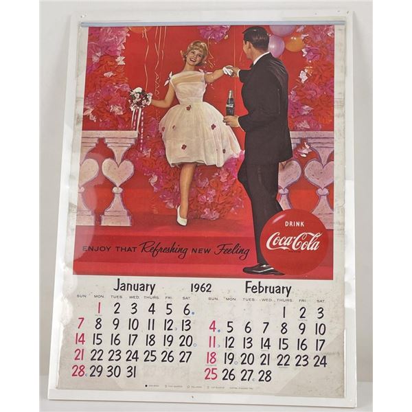 1962 Coca Cola Calendar
