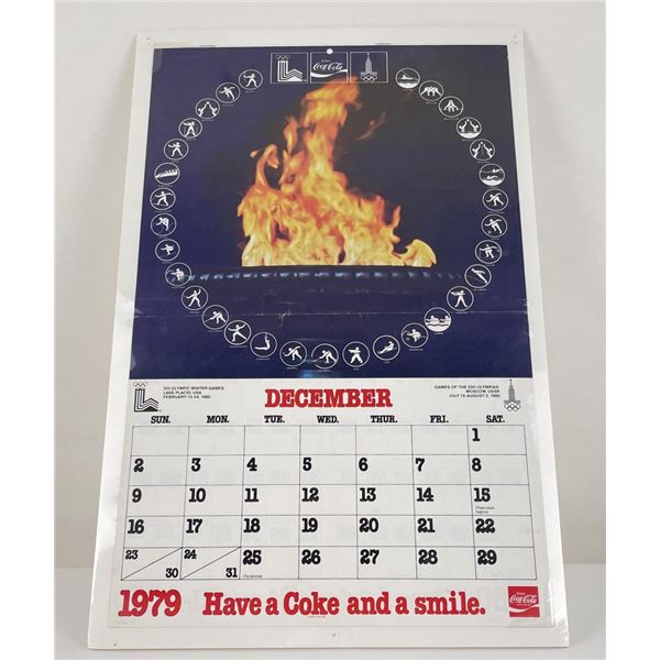 1979 Coca Cola Calendar