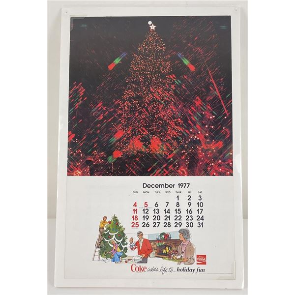 1977 Coca Cola Calendar