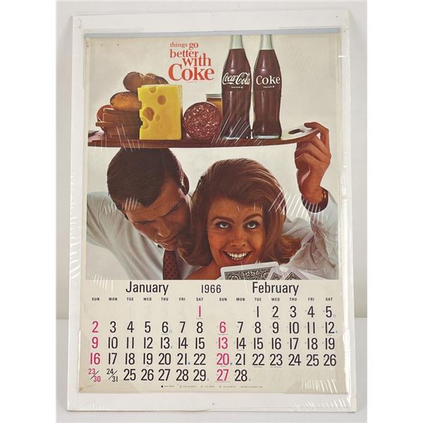 1966 Coca Cola Calendar