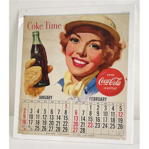 1955 Coca Cola Calendar
