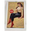 Image 1 : 1949 French Canadian Coca Cola Calendar