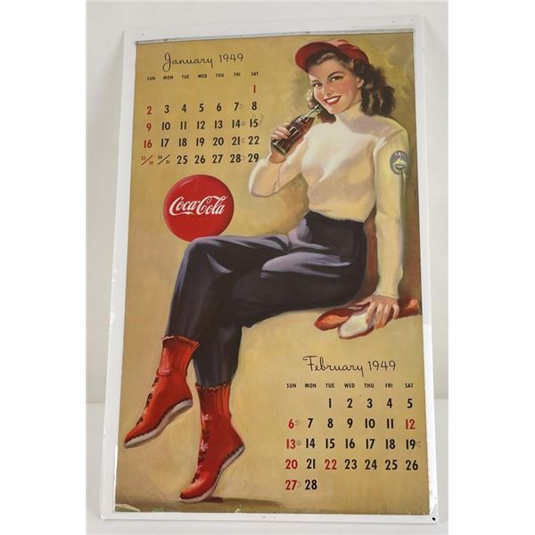 1949 Coca Cola Calendar