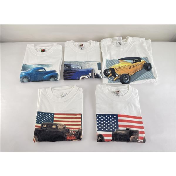 Collection of Vintage Hot Rod Shirts