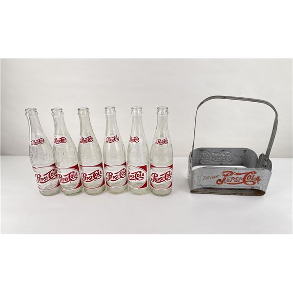 Pepsi Cola Double Dot Six Bottle Carrier