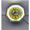 Image 1 : Golden Guernsey Milk Octagonal Lighted Clock