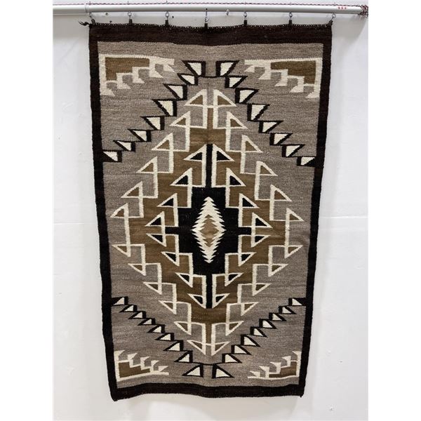 Navajo Two Grey Hills Indian Rug