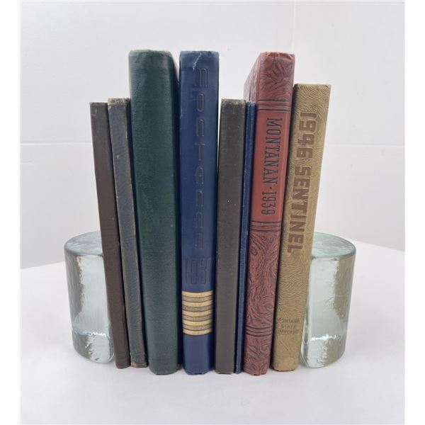 Collection of Antique Montana Yearbooks