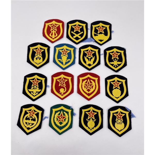 Collection of Cold War Soviet Union USSR Patches
