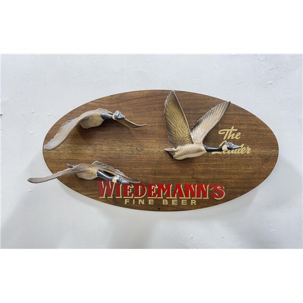 Wiedemann's Fine Beer Canadian Goose Sign