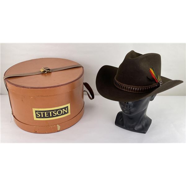 Antique Stetson Stampede Montana Cowboy Hat