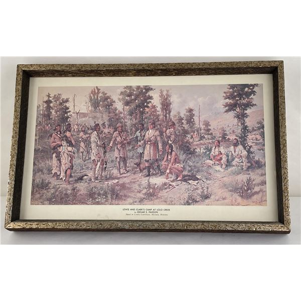 Edgar S Paxon Montana Lewis Clark Print