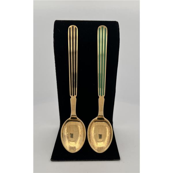 Michelsen Copenhagen Denmark Sterling Spoons