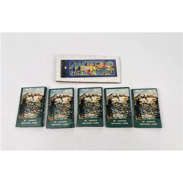Mt Rainier National Park Matchbooks