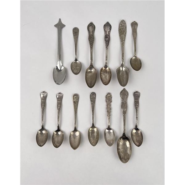 Collection of Souvenir Spoons