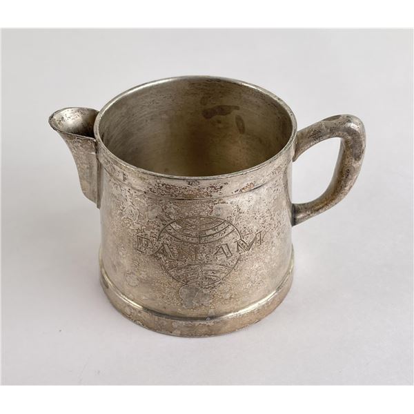 Pan Am Airlines Silverplate Creamer