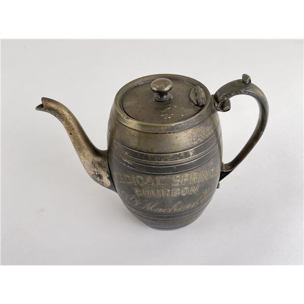 Medical Springs Bourbon Advertising Pitcher