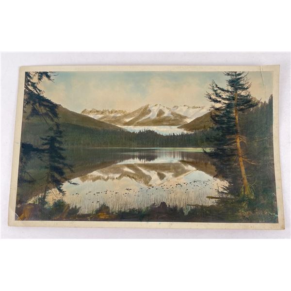 Winter and Pond Alaska Photo