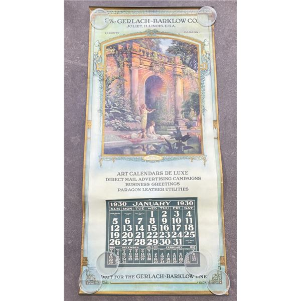 1930 Gerlach Barklow Calendar