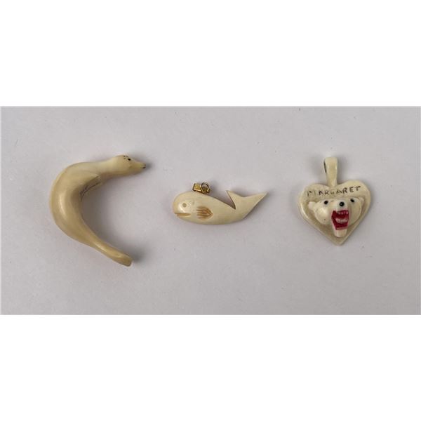 Alaskan Inuit Eskimo Carvings