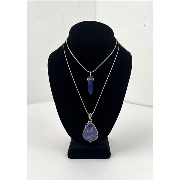 Sterling Silver Lapis Lazuli Necklaces