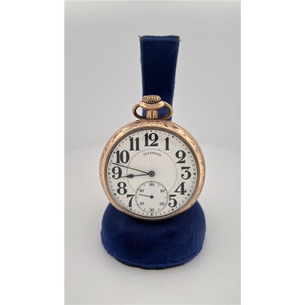 Illinois A. Lincoln Pocket Watch