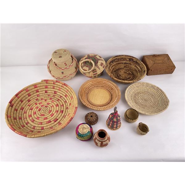 Collection of Woven Baskets