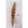 Image 6 : Miniature Alaskan Inuit Eskimo Canoe