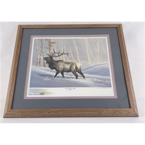 Keith Warrick Ingalls Bull Print