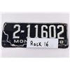 Image 3 : 1948 Montana License Plate