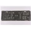Image 2 : 1923 Montana License Plate