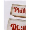 Image 2 : Phillips 66 Gas Pump Glass Sign Pair