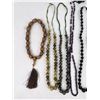 Image 2 : Collection of Stone Bead Necklaces