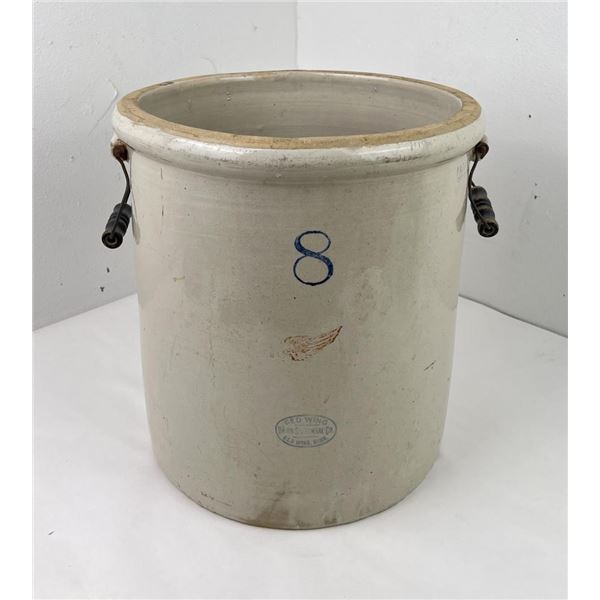 Red Wing Union Stoneware 8 Gallon Crock