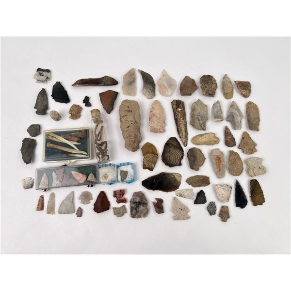 Ancient Indian Arrowheads Tools Points