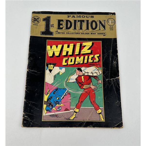 Famous First Edition Whiz Comic Book